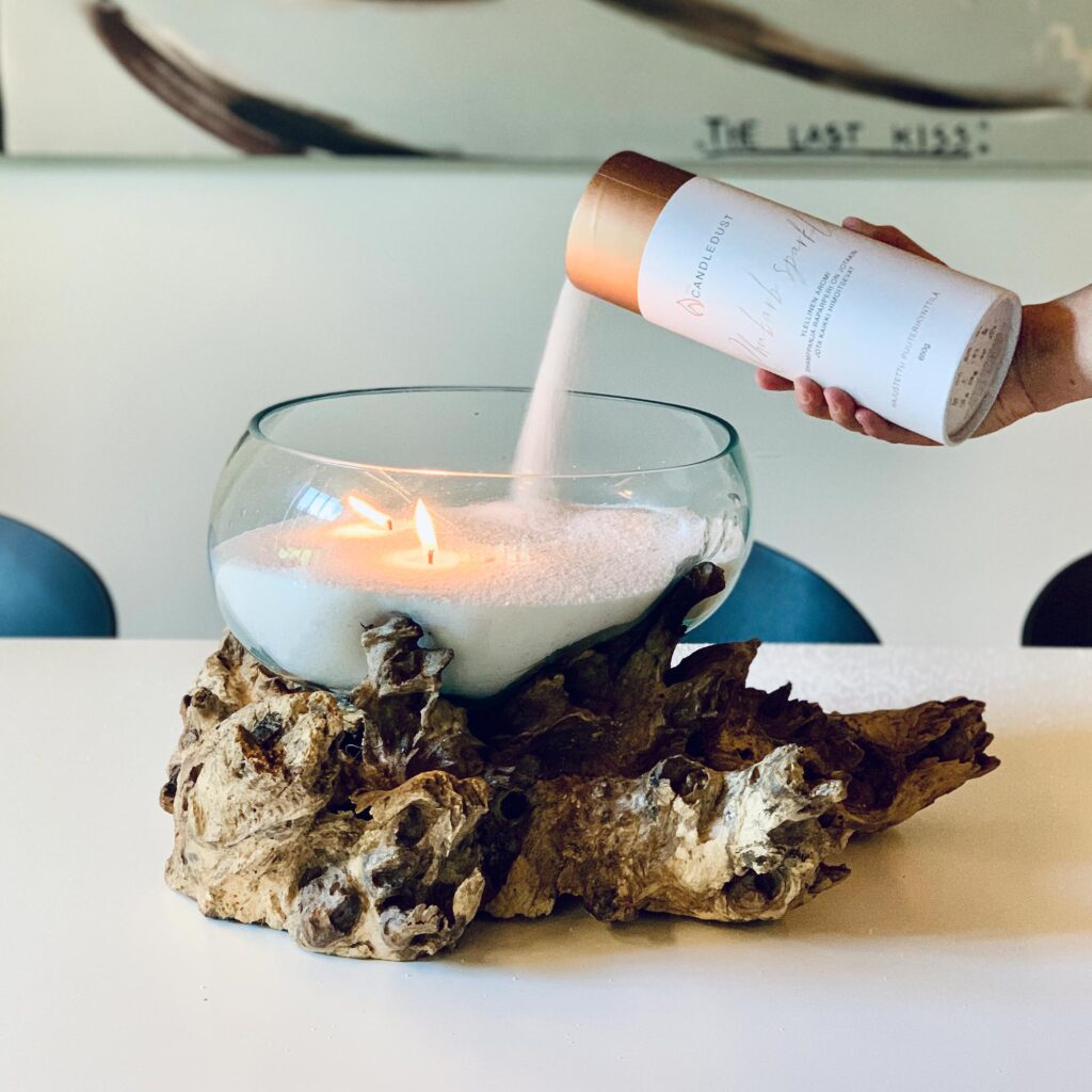 Environment Friendly Handmade Powder Candles The Candledust