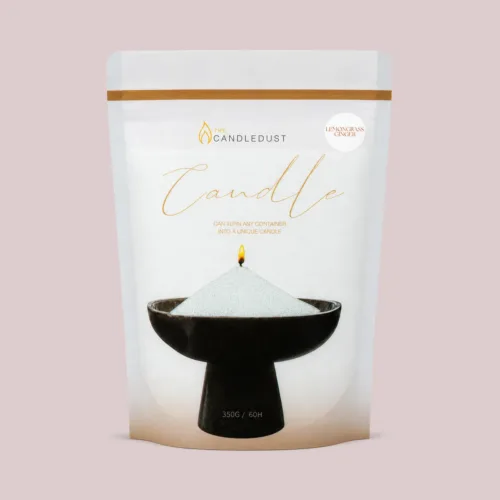 Lemongrass Ginger Scented Candle Sand 350g/0.73lbs