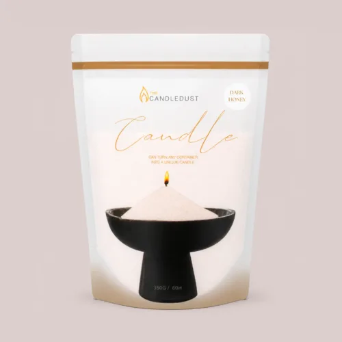 Dark Honey Scented Candle Sand 350g/0.73lbs