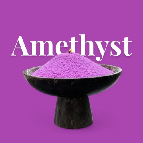 Amethyst Unscented Candle Sand KG / LBS