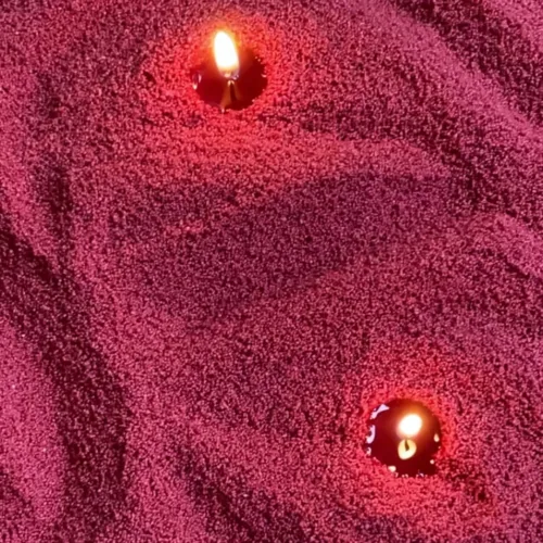 Colored unscented Sample Pack 250g + 3 wicks