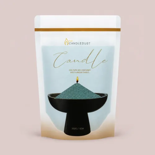 Emerald unscented Candle Sand 350g/0.73lbs