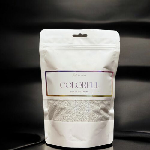 Silver unscented Candle Sand 330g/0.73lbs