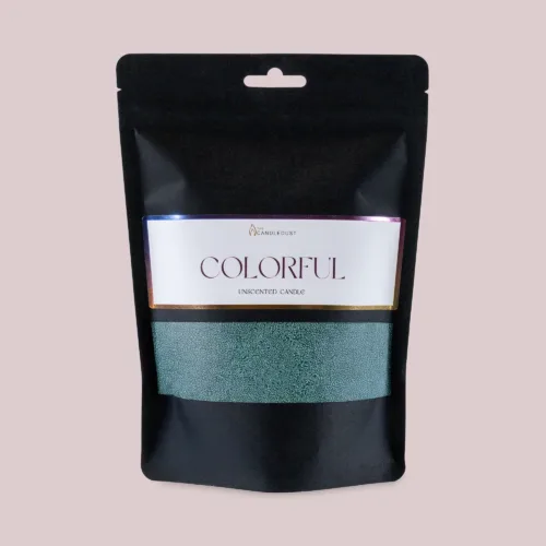 Emerald unscented Candle Sand 330g/0.73lbs