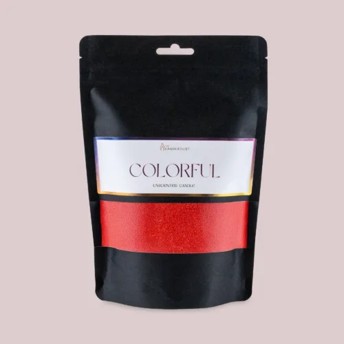 Red unscented Candle Sand 330g/0.73lbs