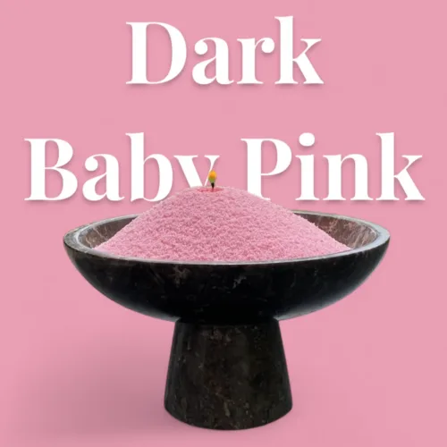 Dark Baby Pink Unscented Candle Sand KG / LBS