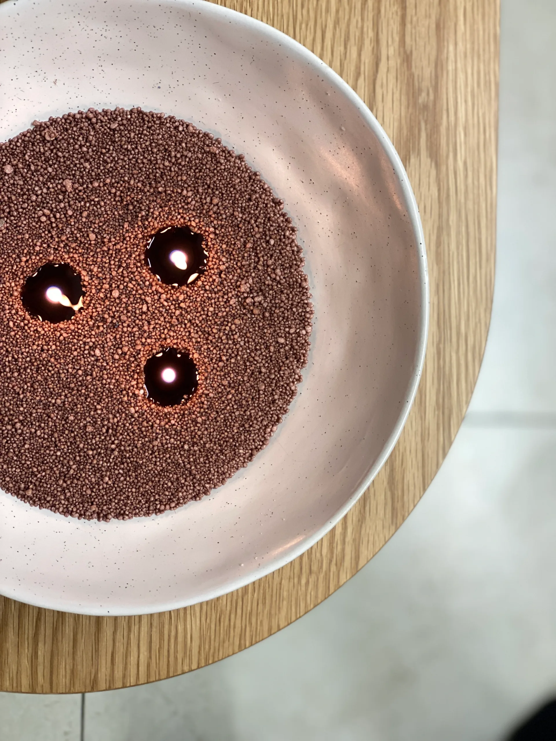 Candle Sand Brown blank