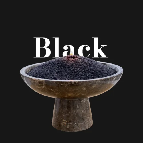 Black Unscented Candle Sand KG / LBS