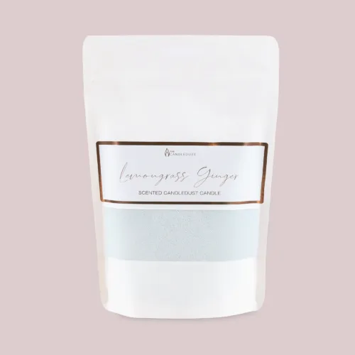 Lemongrass Ginger Scented Candle Sand 330g/0.73lbs