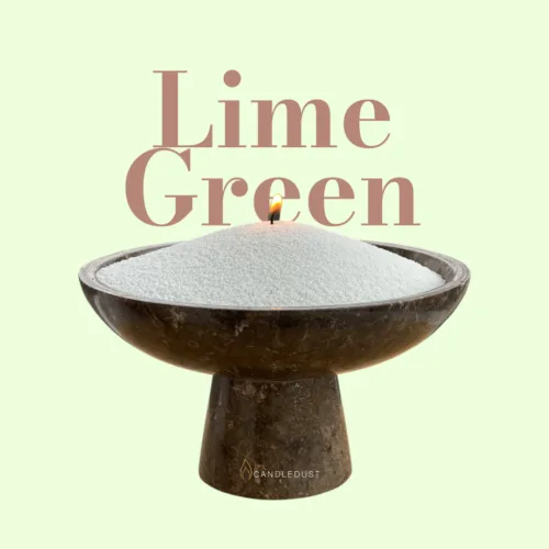 Lime Green Unscented Candle Sand KG / LBS