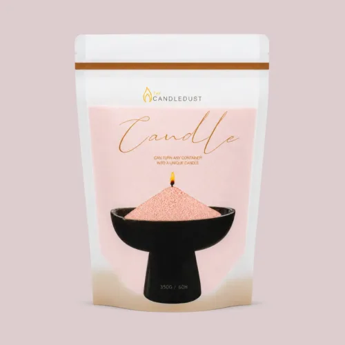 Peach unscented Candle Sand 350g/0.73lbs