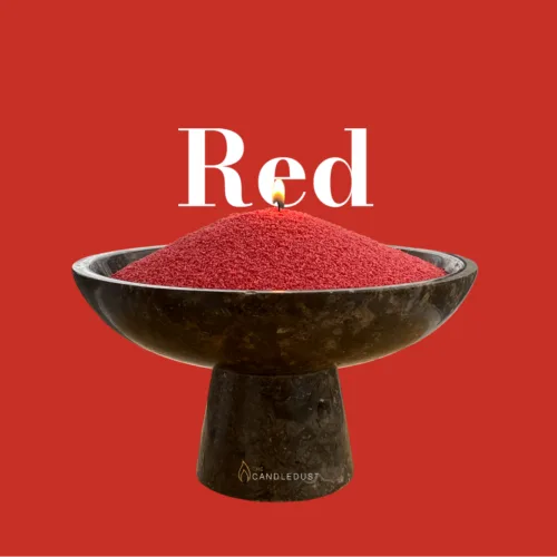 Red Unscented Candle Sand KG / LBS