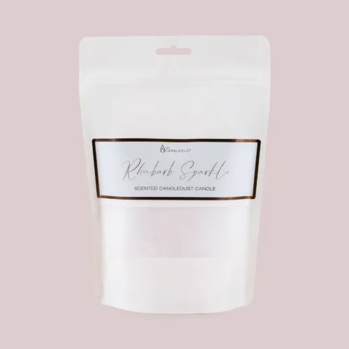 Rhubarb Sparkle Scented Candle Sand 330g/0.73lbs