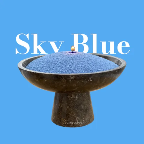 Sky Blue Unscented Candle Sand KG / LBS