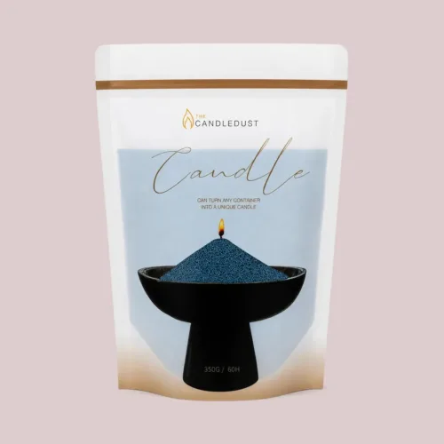 Space Grey unscented Candle Sand 350g/0.73lbs