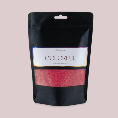 Raspberry unscented Candle Sand 330g/0.73lbs
