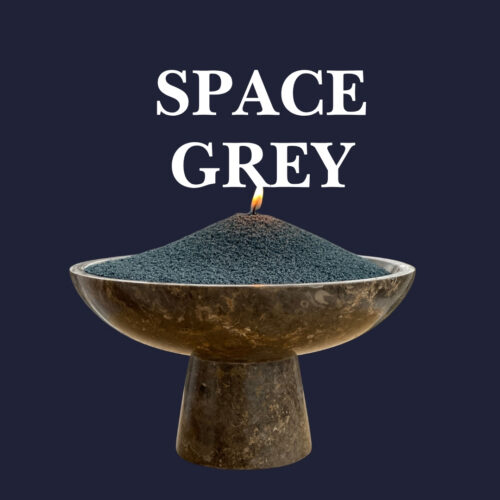 Space Grey Unscented Candle Sand by KG / LBS