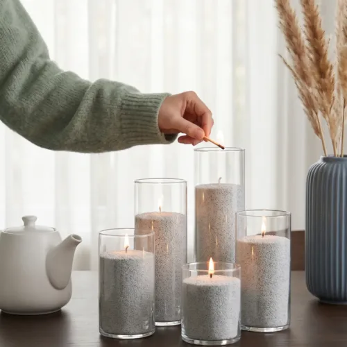Nordic Lights Candle Sand 350g - The Candledust